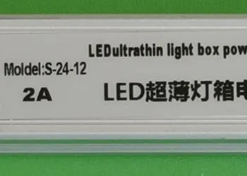 LED超薄灯箱电源24W12V2A